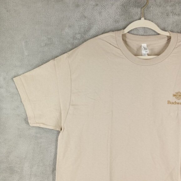 NWOT AMERICAN APPAREL Men T-shirt Size XL Tan 100% Cotton - Picture 2 of 9